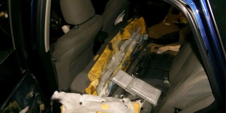 CBP officers seize more than $2.8 million in cocaine and meth in back-to-back busts at California port of entry
