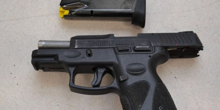 Driver taken into custody on weapons charges in Nahant