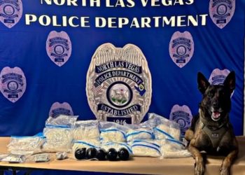North Las Vegas Cops Nab Massive Methamphetamine, Heroin Stash In Street Sweep