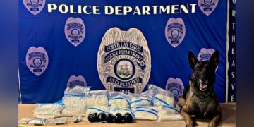 North Las Vegas Cops Nab Massive Methamphetamine, Heroin Stash In Street Sweep