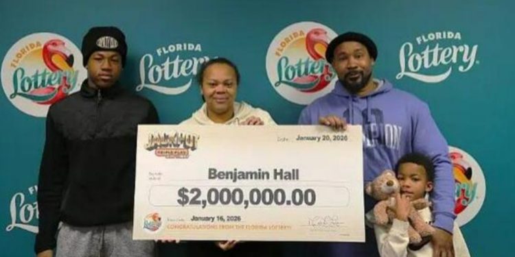 Polk County Man Turns $1 Florida Lottery Ticket Into $2M Payday