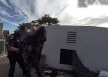 Suspect apprehended on felony warrants after allegedly squatting in vacant business