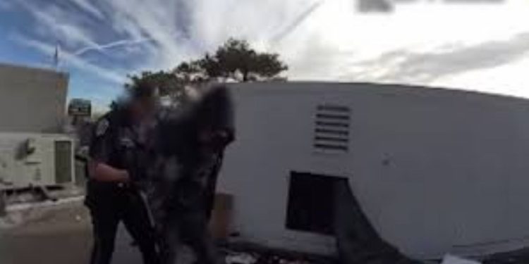 Suspect apprehended on felony warrants after allegedly squatting in vacant business