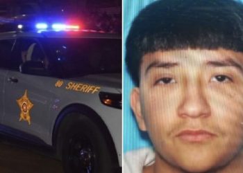 Texas authorities searching for suspect following shooting kills one 18-year-old and critically injures another, truck stolen and used against victim
